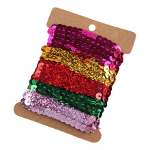 Panglici plate cu paiete, bandă de cusut DIY de 10 yarzi pentru haine, costume, accesorii de păr – Color15