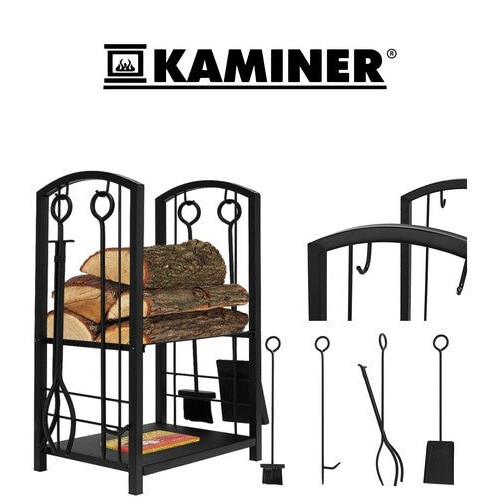 Soporte de madera con accesorios PK011 1