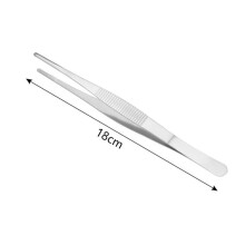 12.5/14/16/18/20/25/30Cm Food Barbecue Tongs Stainless Steel Churrasco Tweezers Clip Kitchen Tools & Gadgets,18cm