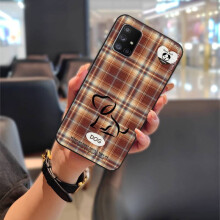 Cartoon Waterproof Phone Case Compatible with Samsung Galaxy A71 5G/A Quantum – Soft TPU Shockproof Anti-Dust Full Wrap Cover