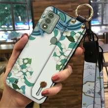 Wiko Voix/U616AT Phone Case – Silicone Shockproof Lanyard Kickstand with Wristband, Dirt-Resistant & Fashion Ring Back Cover