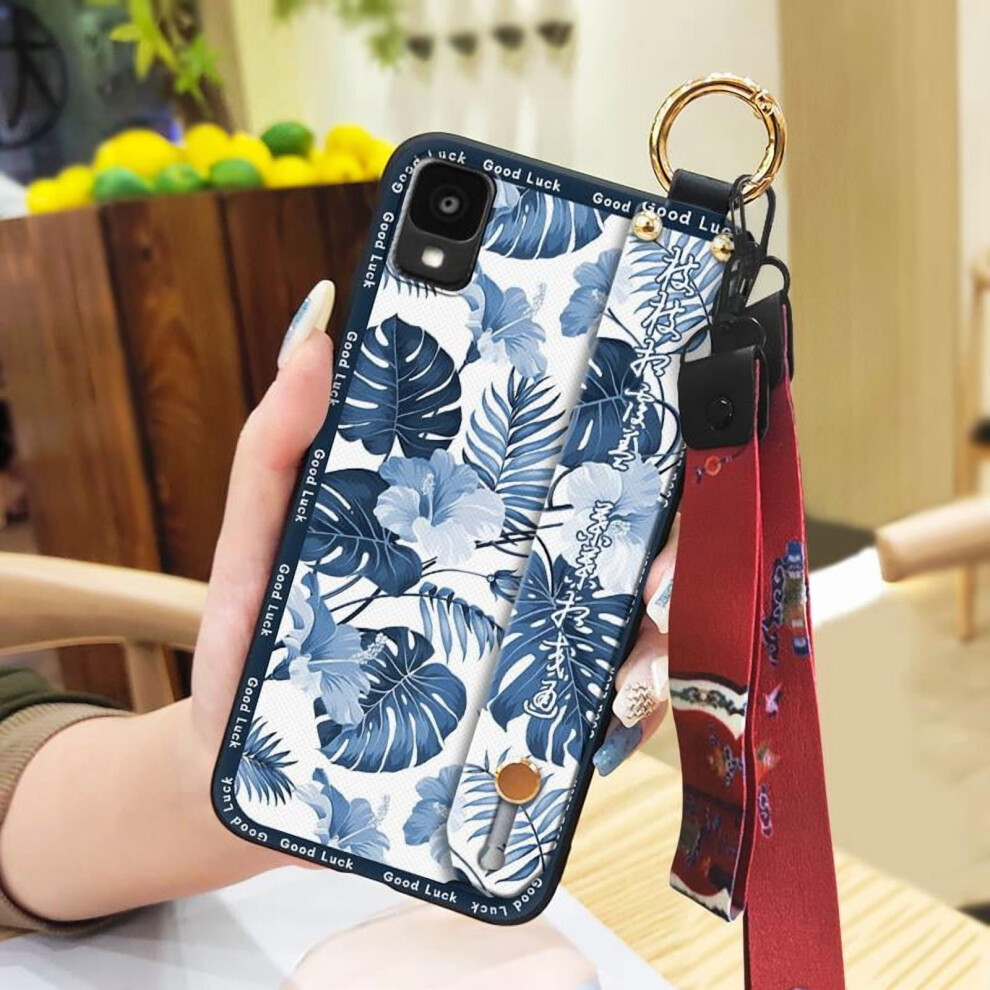 Phone Case Compatible With Tcl 30Z/30Le/T602dl – Dirt-Resistant, Anti-Dust, Kickstand, Soft Silicone, Shockproof, Waterproof, Wristband 9448483088954