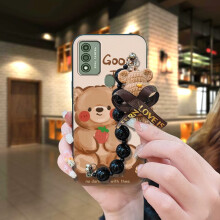 Wiko Voix/U616AT Phone Case – Cartoon Bear Bracelet, Soft Skin-Friendly Silicone, Anti-Knock & Waterproof Back Cover