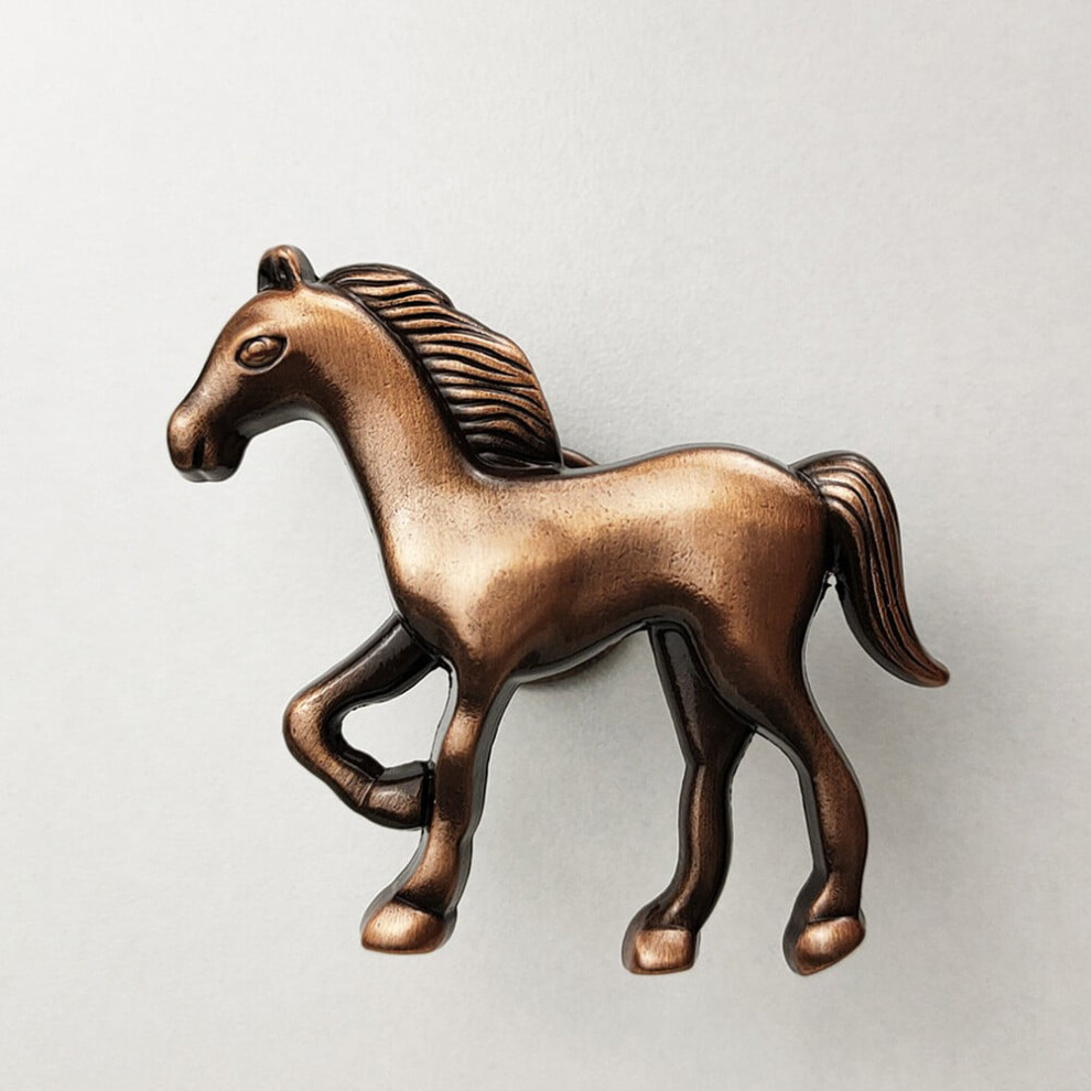 Horse Shape Zinc Alloy Furniture Handle Door Cabinets Knobs For Children 9448483089685