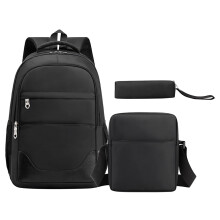 High School Backpack Bundle, Large Capacity Travel Backpack For Teens, Trendy Water Resistant Student Bookbag, Multi Compartment Daypack For School