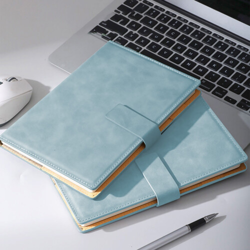 A5 lined leather journal hardcover notebook for writing 1
