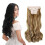 LELINTA Clip-In Hårextensions 45 cm 61 cm 4 stk. 1