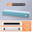 Plastic Wrap Cutter with Suction Cup and Magnet, Adjustable 1