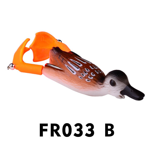 Schwimmender, rotierender Entenköder, 9 cm/11 g, Oberflächenköder für Barschangeln – Kompatibel mit Traktorködern