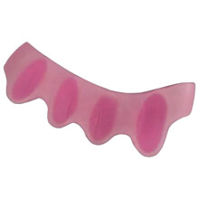 Teencorrectors met comfortabele gelspacers verlichten pijn door wrijving tussen de tenen. Wasbaar en antislip ontwerp.