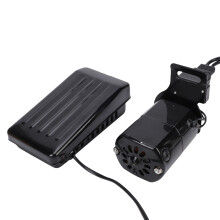 180W Nähmaschinenmotor Fußpedal-Set Geräuscharm aus Metall und Kunststoff Steuerung