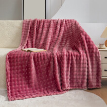 Purple fluffy blanket ultra soft 39x59 inch