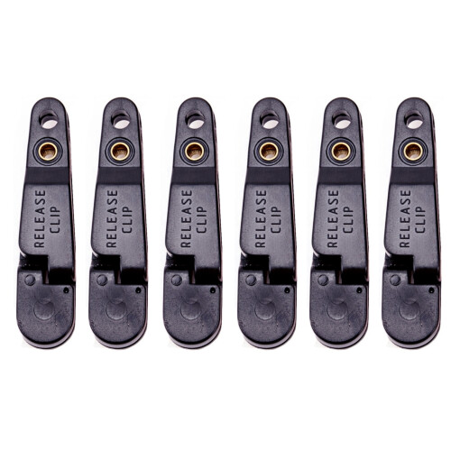 BE-TOOL1/3/6PCS Πλαστικά Βαρίδια Ψαρέματος Κλιπ Στρογγυλό Κλιπ Απελευθέρωσης Downrigger για