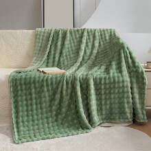 Green Fluffy Blanket Ultra Soft 39x59 Inch