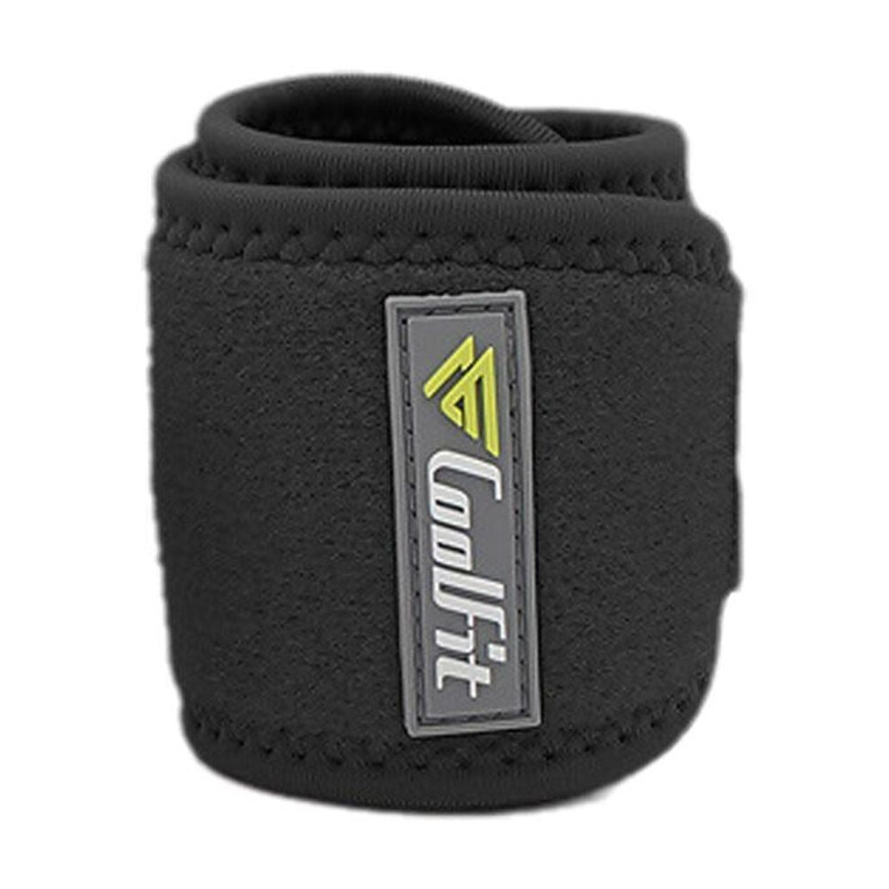 Polyester Fiber Wrist Guard for Outdoor Basketball, Fitness and Weightlifting with Compression and Support