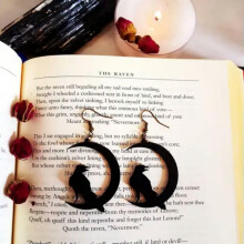 Women Black Moon Cat Earrings Dangle Silver Plated Witch Earrings Gothic Jewelry-1#Black Crow Moon Earrings