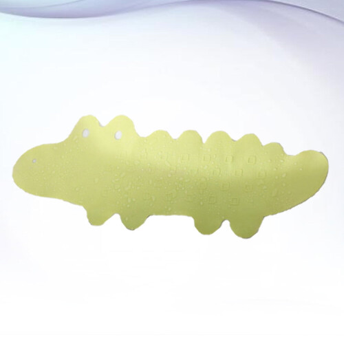 Tapis de bain antidérapant vert Soimiss avec ventouses