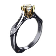 Modern Promise Ring Engagement For Women Gift for Wife Lightweight Shiny CZ AAA Zircon Ring Perfect Present Gift Box Included