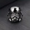 Stormtrooper-Helm-Ring, Edelstahl, Herrenringgröße 10 1