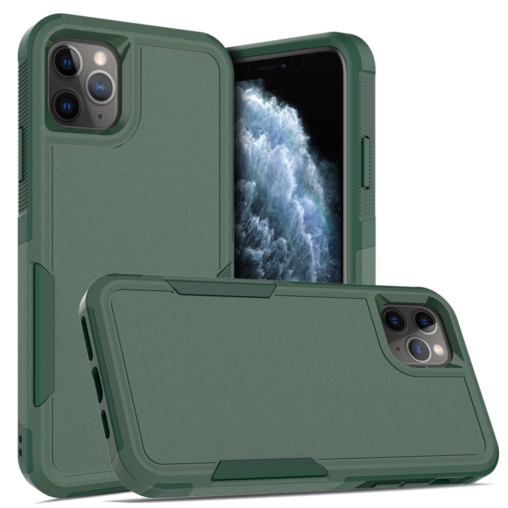 Defender Case For Compatible With Iphone 11 Pro Max 6.5'' Â Rugged, Dustproof, Shockproof, Non-Slip Protective Cover In Green 9489952989198