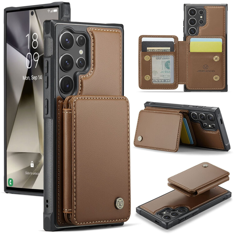 Compatible With Samsung Galaxy S20 Ultra/S20+/S20/S20 Fe Wallet Case With Card Holder & Magnetic Closure Â Leather 9489952990118