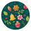 Nappe ronde élastique de 112 cm pour Noël – Pratique et élégante 1