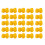 Artificial Carp Bait Plastic Corn Kernel 50 pcs 1