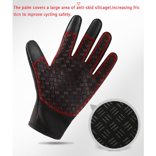 Touchscreen Warm Gloves Water-Resistant Windproof Anti-Slip 2