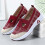 Γυναικεία μεγάλα παπούτσια από mesh slip-on, μαλακή σόλα, αναπνεύσιμα, στρογγυλεμένη 6