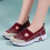 Γυναικεία μεγάλα παπούτσια από mesh slip-on, μαλακή σόλα, αναπνεύσιμα, στρογγυλεμένη 8