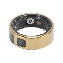 Stainless Steel Smart Ring 8 (16mm) Water-Resistant Touch Fitness Tracker