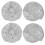 4K Action Camera 12MP Waterproof Case 2 inch Screen Silver 14