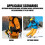 Windproof Cold Weather Snowboard Gloves For Men-Yellow L code 6