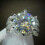 Women's 925 Silver Ring with Cubic Zirconia Size 6-10 5