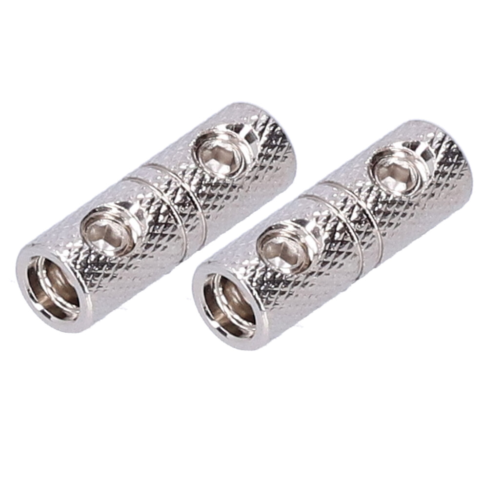 2Pcs 8 Gauge Power Cord Terminal Extension Joiner For Car Audio System 9421391801693