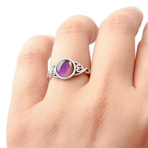 Mood Ring Color Changing Temperature Sensitive Size 6-10 2