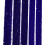 Dunkelblaue, mattierte Glasperlen, 8 mm, 65 Stück, 40 cm 2