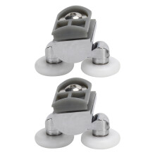 23mm Stainless Steel Double Shower Door Rollers for Bathroom Doors