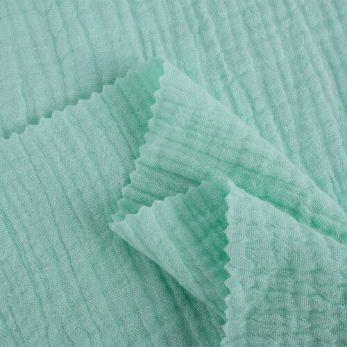 Cotton Gauze Fabric Double Layer White 39x53 Inch 1