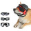 Conjunto de capacete e óculos de proteção para cães com orifício para orelha e alça ajustável. 4