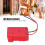 18V XC18 Power Mount Battery Adapter, Red, ABS Material 3