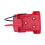 18V XC18 Power Mount Battery Adapter, Red, ABS Material 5