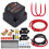 Dual Battery Isolator Kit 140Amp 12V Split Charge Relay Kit Manual/Auto Modes Voltage Sensitive Relay with Display 7