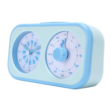 3-in-1 Wal-Design Visueller Timer mit lauter Alarm, ABS, 2x AA-Batterien