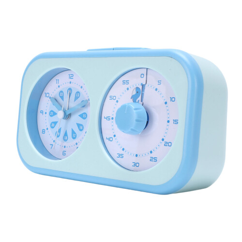 3-in-1 Wal-Design Visueller Timer mit lauter Alarm, ABS, 2x AA-Batterien