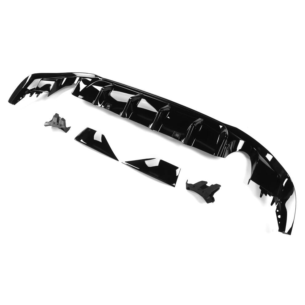 Gloss Tcr Rear Valance For 2017-2020 Black 7055741634598