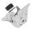 90 Aluminum Hinge Foldable Table Leg Bracket, Silver, 120 Rotation 4
