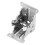 90 Aluminum Hinge Foldable Table Leg Bracket, Silver, 120 Rotation 9