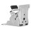 90 Aluminum Hinge Foldable Table Leg Bracket, Silver, 120 Rotation 10