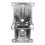90 Aluminum Hinge Foldable Table Leg Bracket, Silver, 120 Rotation 11